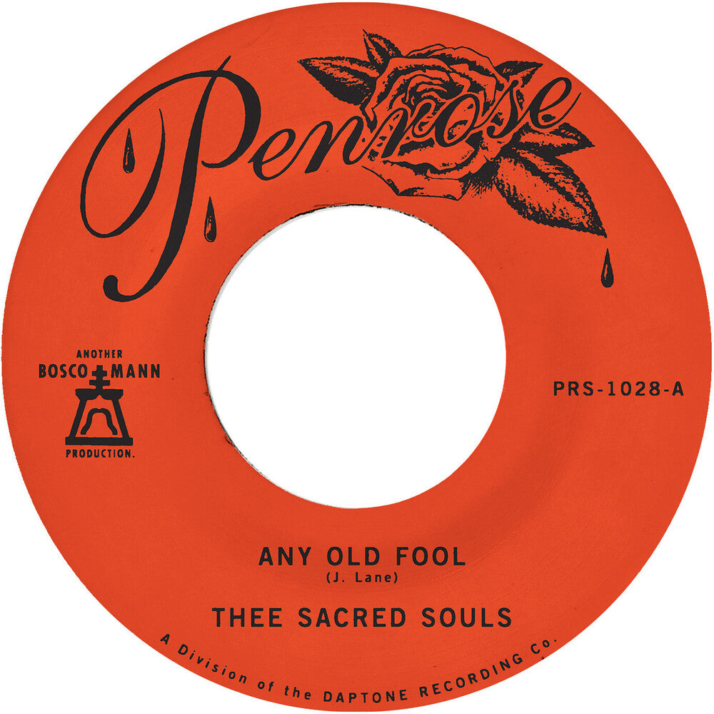 Pre-Order: Thee Sacred Souls - Any Old Fool B/W Price I'll Pay [7" Vinyl]