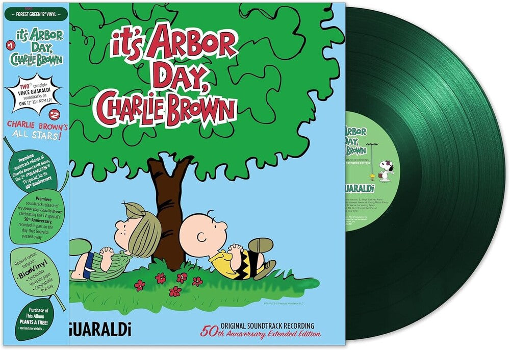 Pre-Order: Vince Guaraldi - It's Arbor Day, Charlie Brown / Charlie Brown's All Stars! (OST Recordings) (50th Extended/60th Anniversary Ed) [Forest Green]