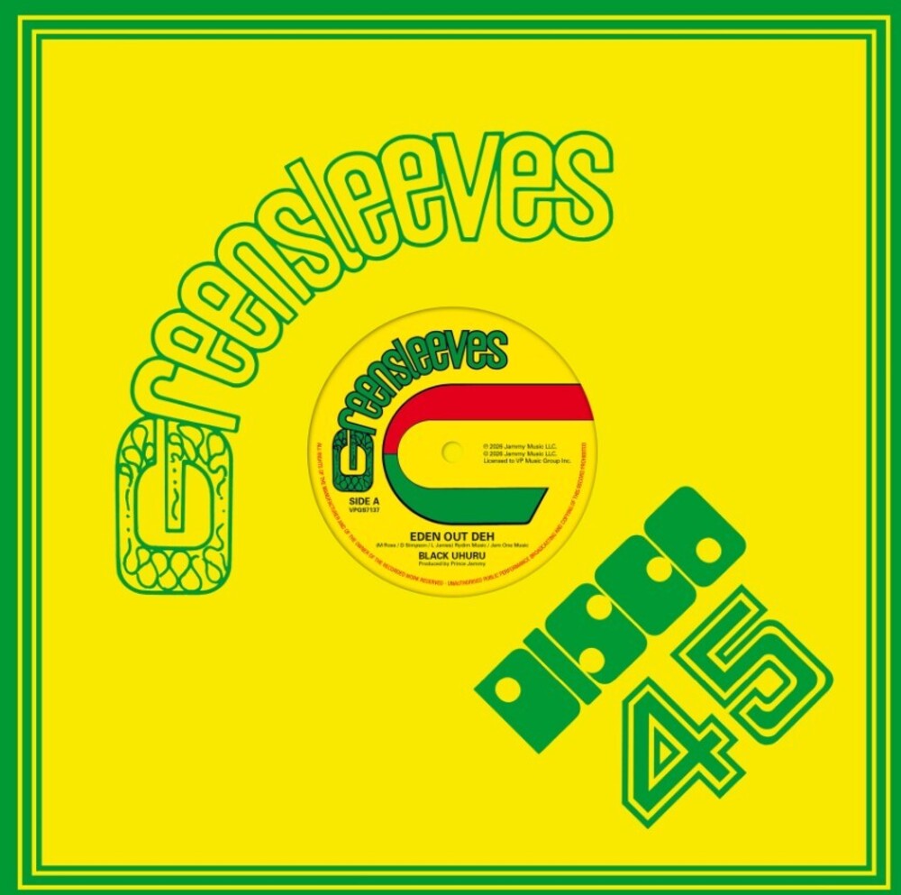 Pre-Order: Black Uhuru - Eden Out Deh [12" Vinyl]