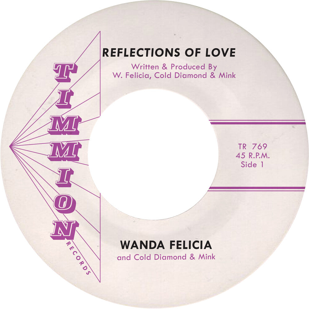 Pre-Order: Wanda Felicia / Cold Diamond & Mink - Reflections Of Love [7" Vinyl]