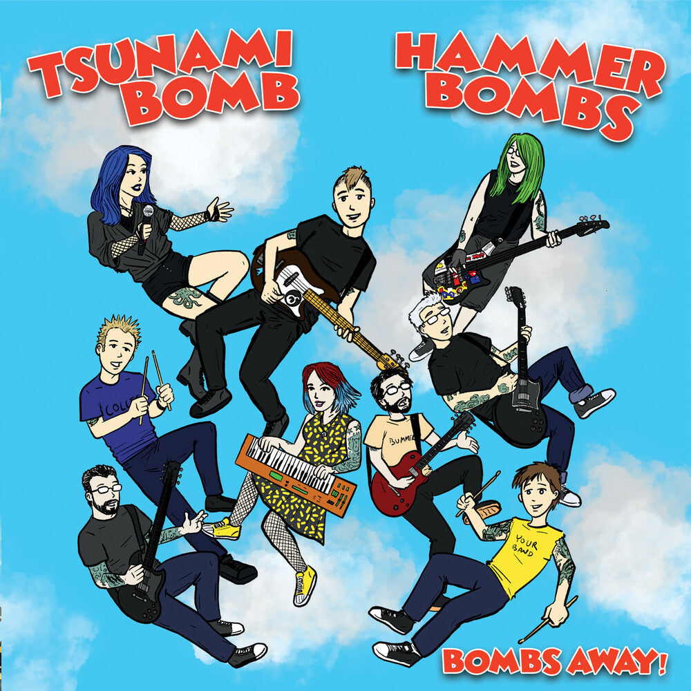 Pre-Order: Tsunami Bomb & The Hammerbombs - Bombs Away! [7" Vinyl]