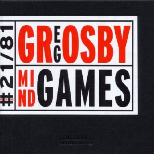 Greg Osby - Mindgames [CD]