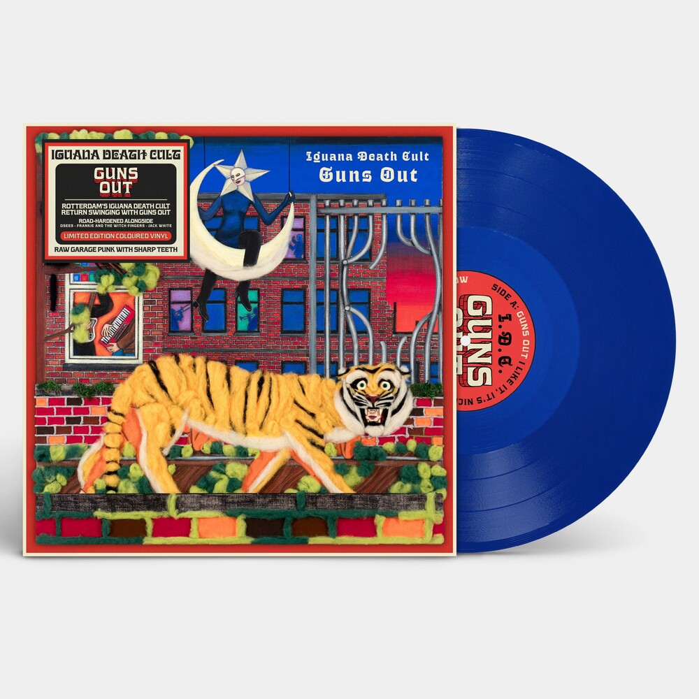 Pre-Order: Iguana Death Cult - Guns Out [Deep Ocean Blue Limited Edition]