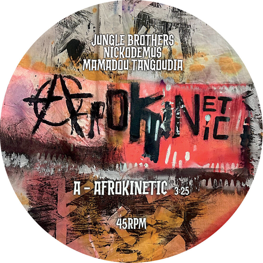 Pre-Order: Jungle Brothers - Afrokinetic [7" Vinyl]