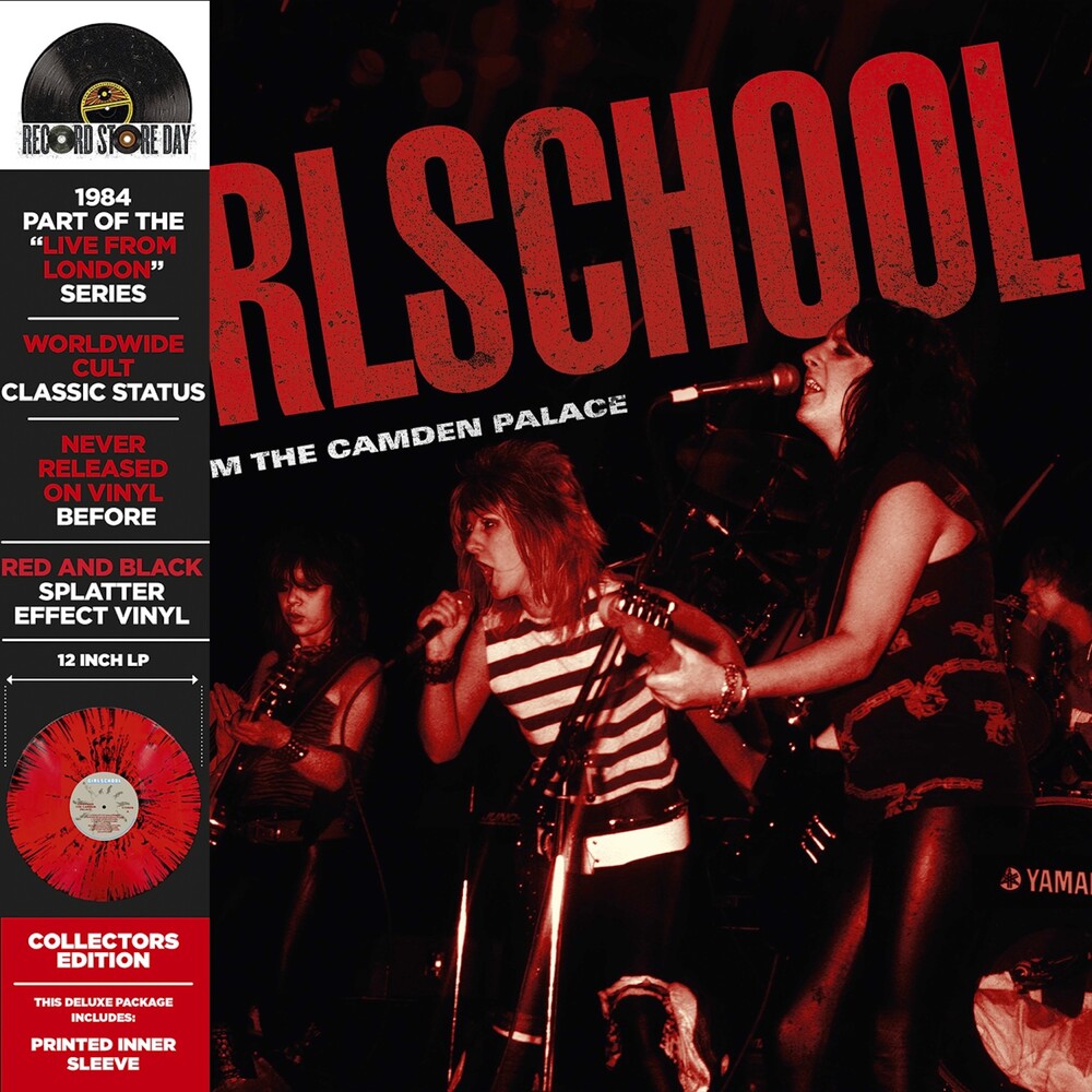 Pre-Order: Girlschool - Live From The Camden Palace - Red [Colored Vinyl] [Deluxe]