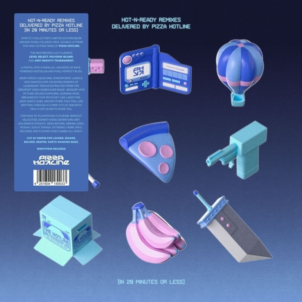 Pre-Order: Pizza Hotline - Hot-N-Ready Remixes Delivered By Pizza Hotline [LP]