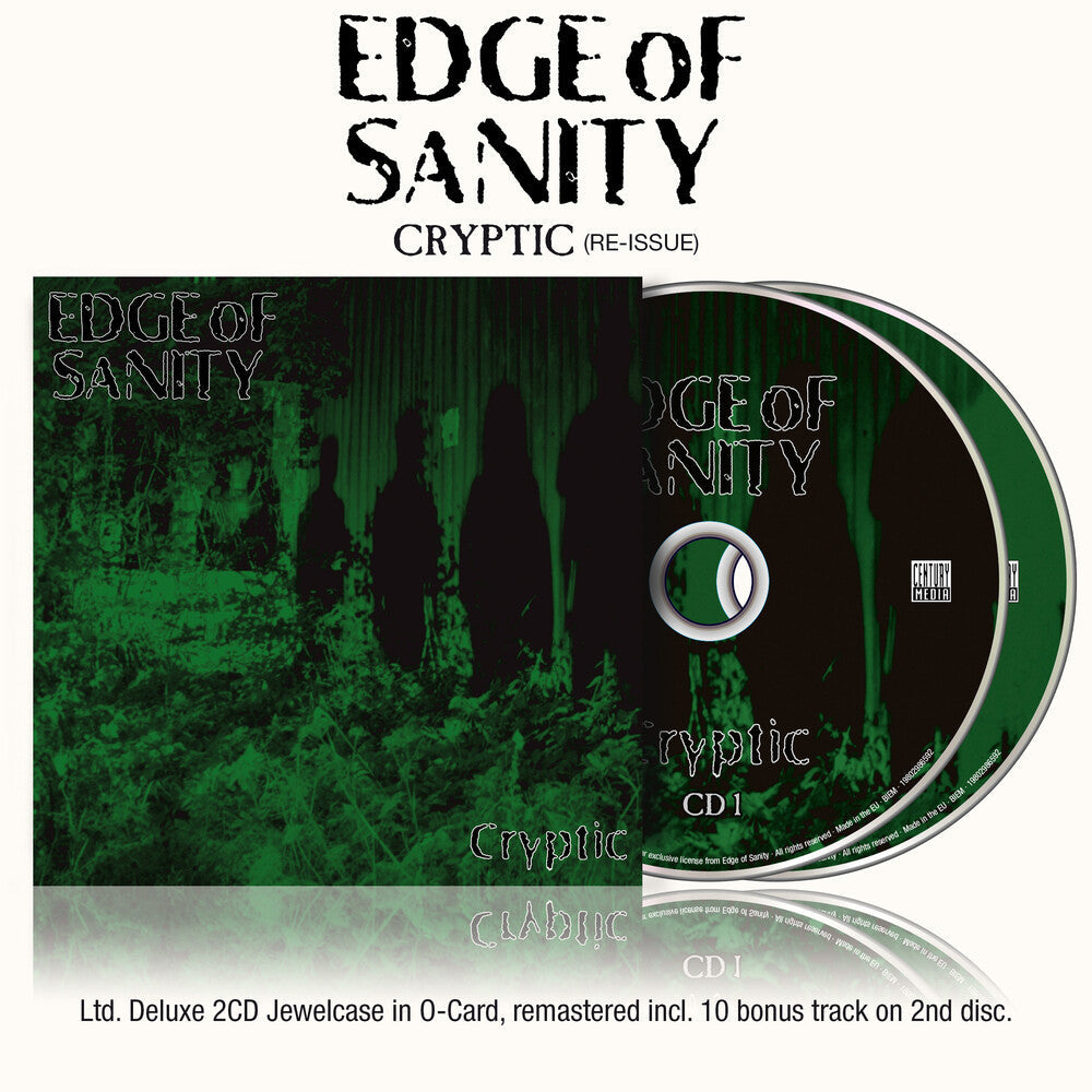 Pre-Order: Edge Of Sanity - Cryptic [Deluxe] [Limited Edition] [With Booklet] (Bril) (Jewl) (Ocrd)