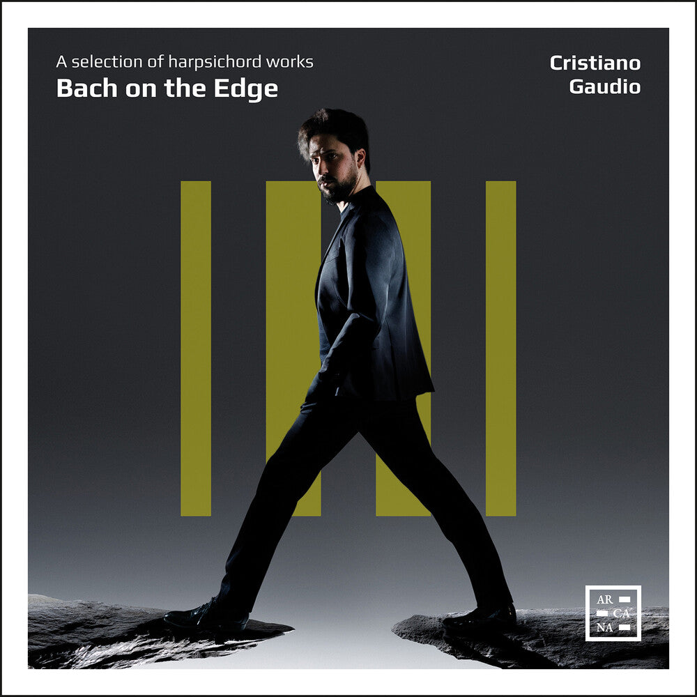 Pre-Order: Cristiano Gaudio - Bach On The Edge - A Selection Of Harpsichord Work [CD]
