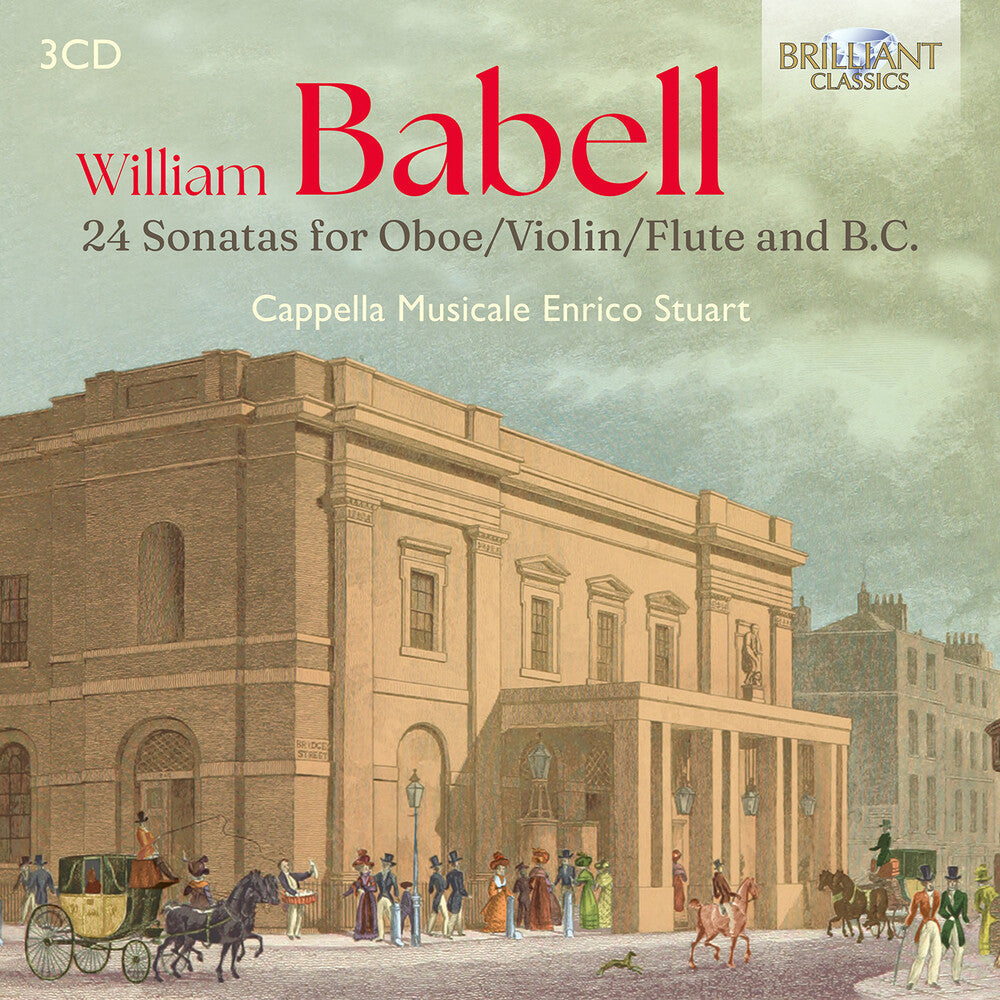 Pre-Order: Cappella Musicale Enrico Stuart - Babell: 24 Sons For Oboe/Violin/Flute & B.C. [CD]