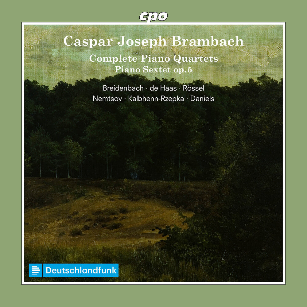 Pre-Order: Ernst Breidenbach - Complete Pno Qrts & Pno Sextet Op. 5 [CD]