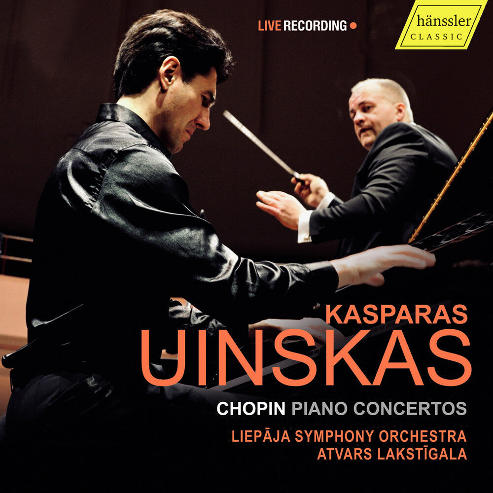 Pre-Order: Kasparas Uinskas - Chopin: Pno Cons Nos. 1 & 2 [CD]