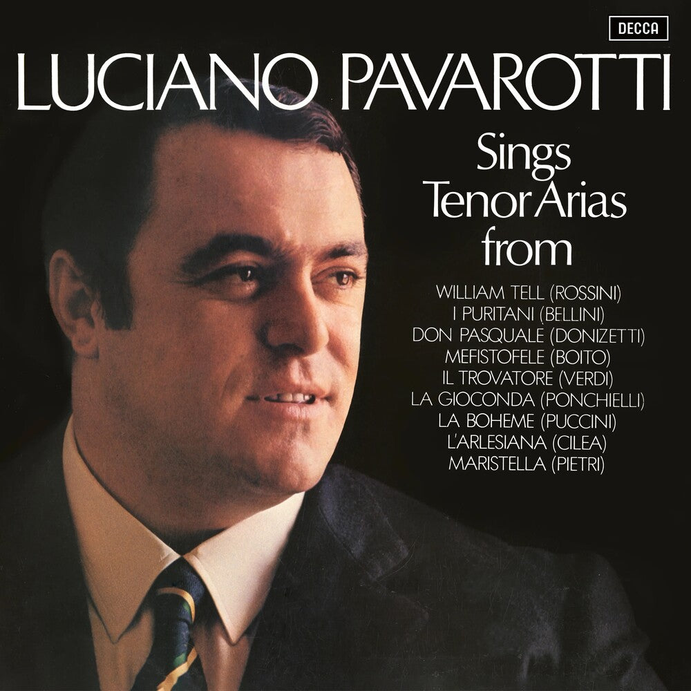 Pre-Order: Luciano Pavarotti - Sings Tenor Arias From Italian Opera [LP]