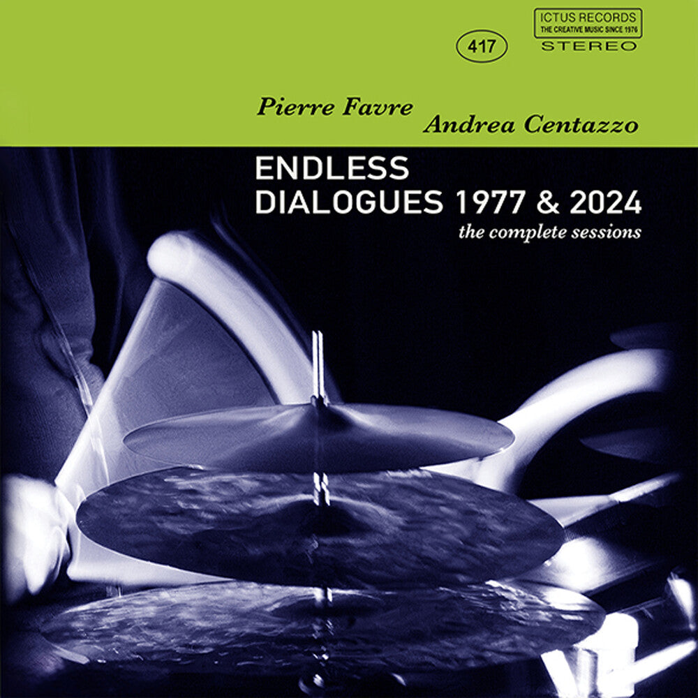 Pre-Order: Centazzo, Andrea / Pierre Favre - Endless Dialogues 1977 & 2024 [CD]