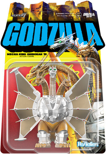 Toho Reaction Figures Wave 11 - Mecha King Ghidora - Toho Reaction Figures Wave 11 - Mecha King Ghidora - Collectibles