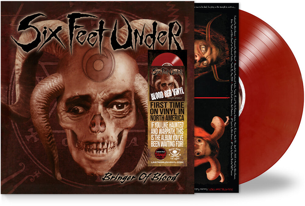 Pre-Order: Six Feet Under - Bringer Of Blood - Blood Red [Colored Vinyl] [Limited Edition] (Red)
