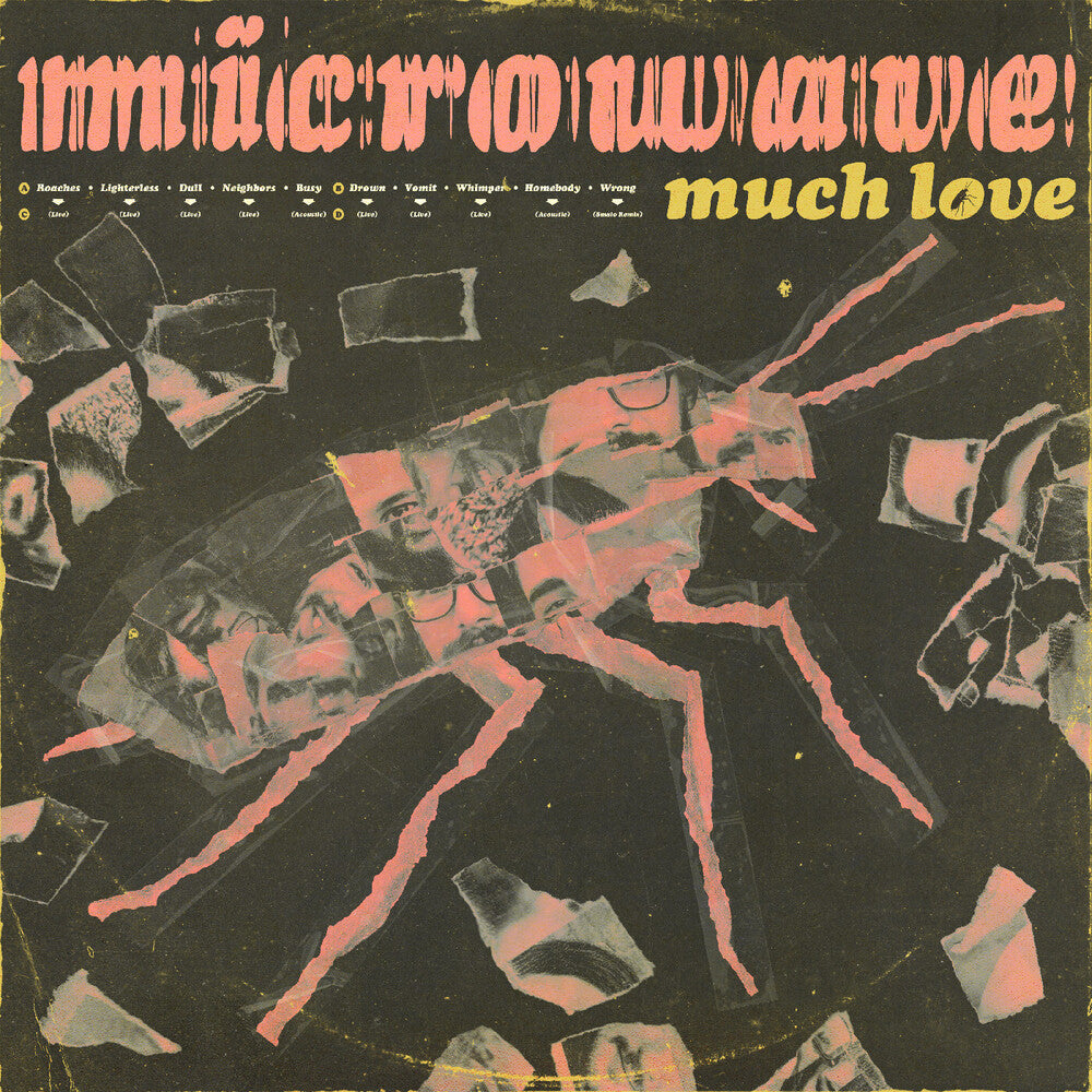 Pre-Order: Microwave - Much Love (10 Year An.) Clear Pink Swirl [Clear Vinyl]