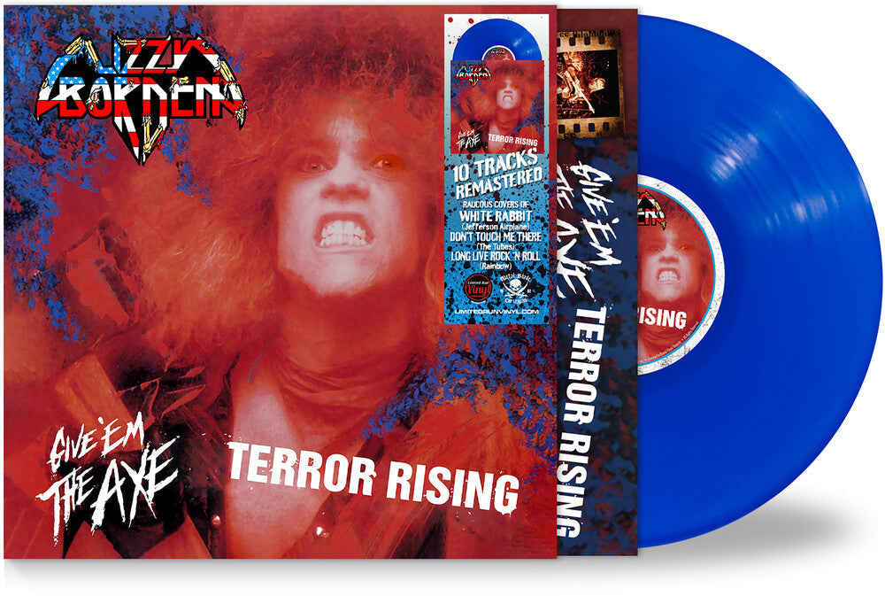 Pre-Order: Lizzy Borden - Give 'em The Axe & Terror Rising - Blue (Blue) [LP]