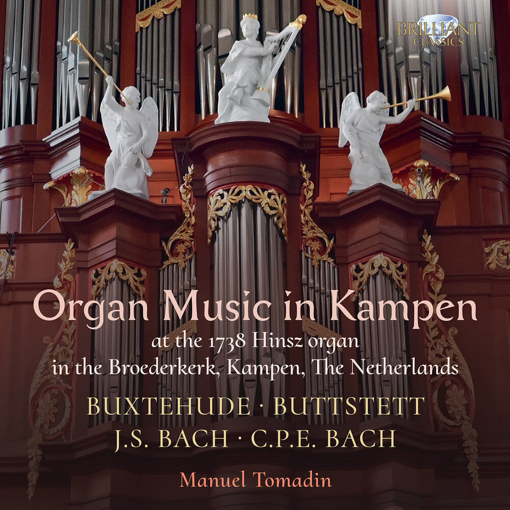 Pre-Order: Manuel Tomadin - Buxtehude Buttstett J.S. Bach & C.P.E. Bach: Organ [CD]