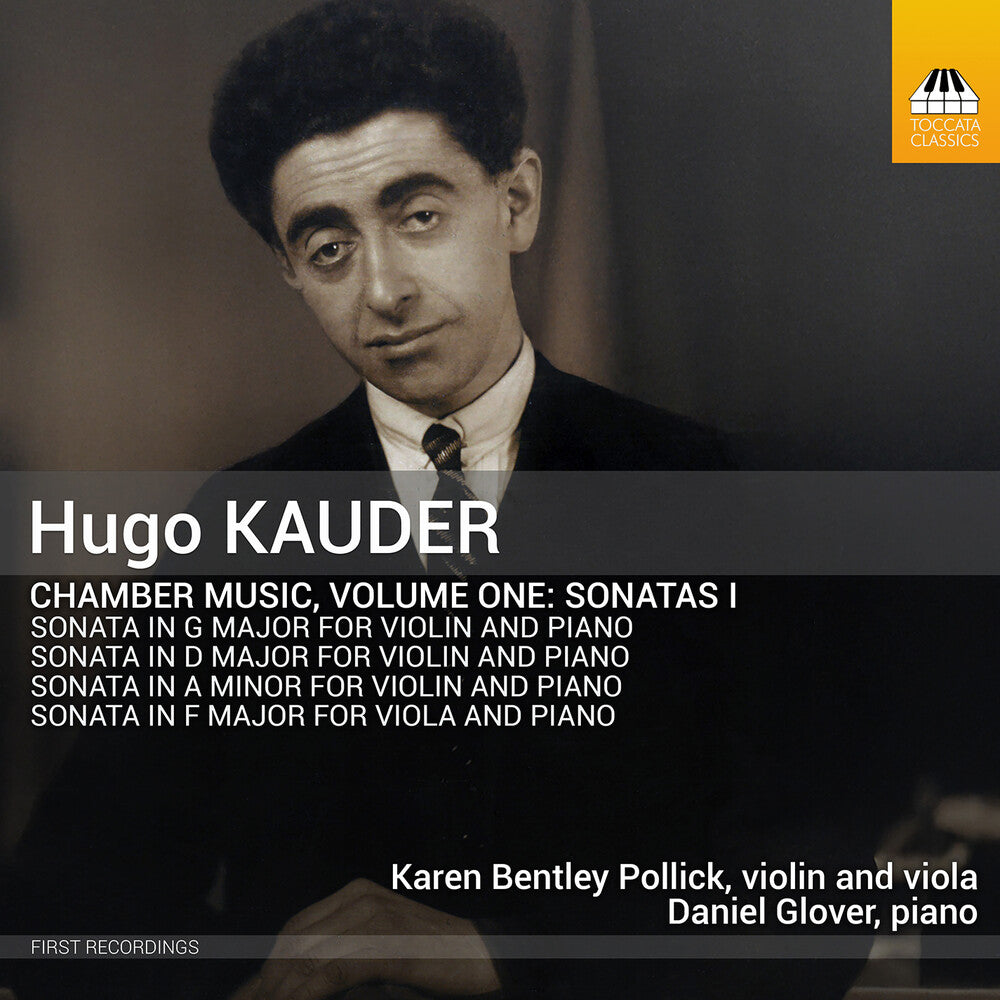 Pre-Order: Karen Pollick  Bentley - Hugo Kauder: Chamber Music Vol. 1 [CD]