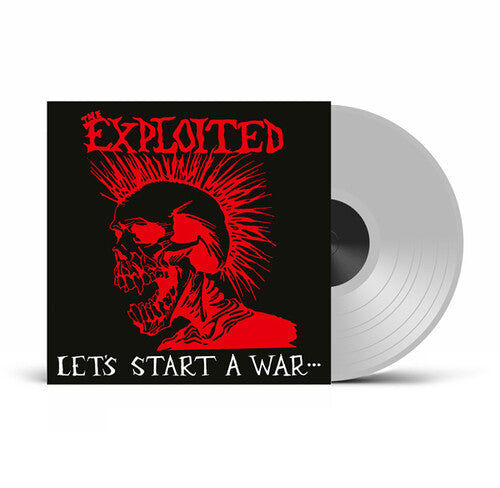 Exploited - Let's Start A War Said Maggie One Day - Clear - Vinyl Record