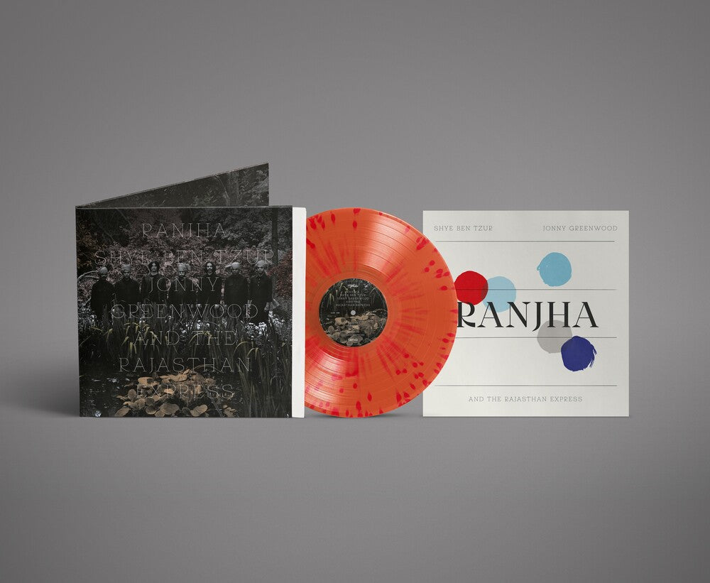 Pre-Order: Shye Ben Tzur / Jonny Greenwood / The Rajasthan Express - Ranjha [Red/Coral Splatter]