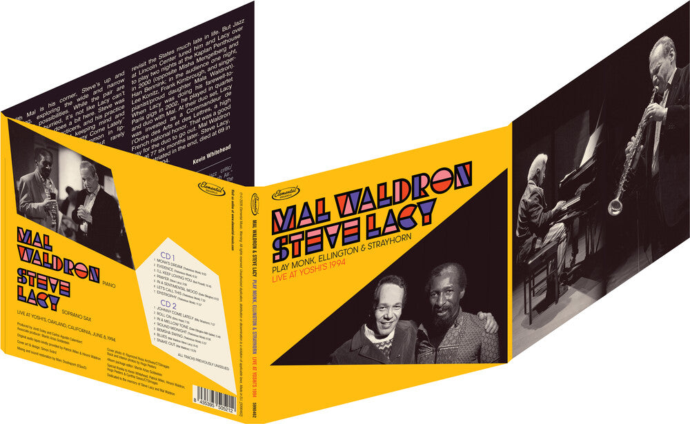 Pre-Order: Mal Waldron  / Lacy,Steve - Play Monk, Ellington & Strayhorn - Live [Limited Edition]
