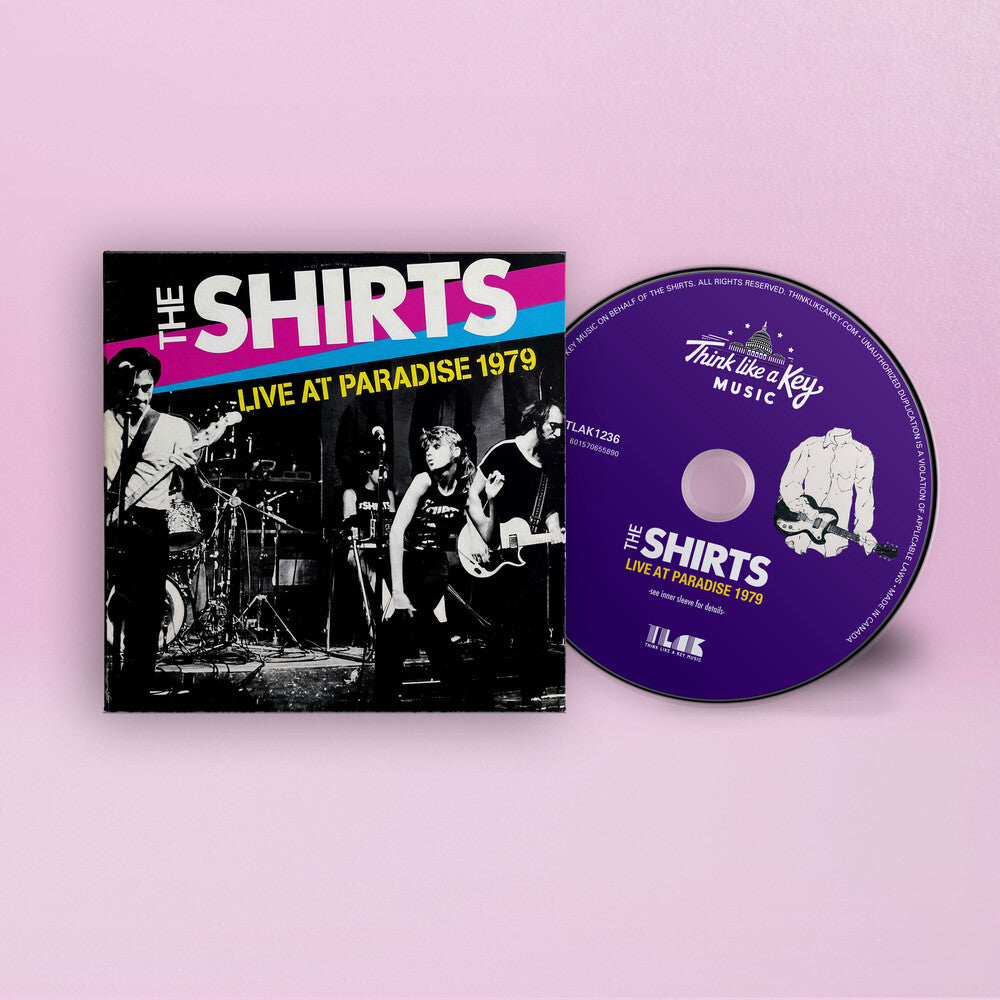 Pre-Order: Shirts - Live At Paradise 1979 (Gate) [With Booklet]