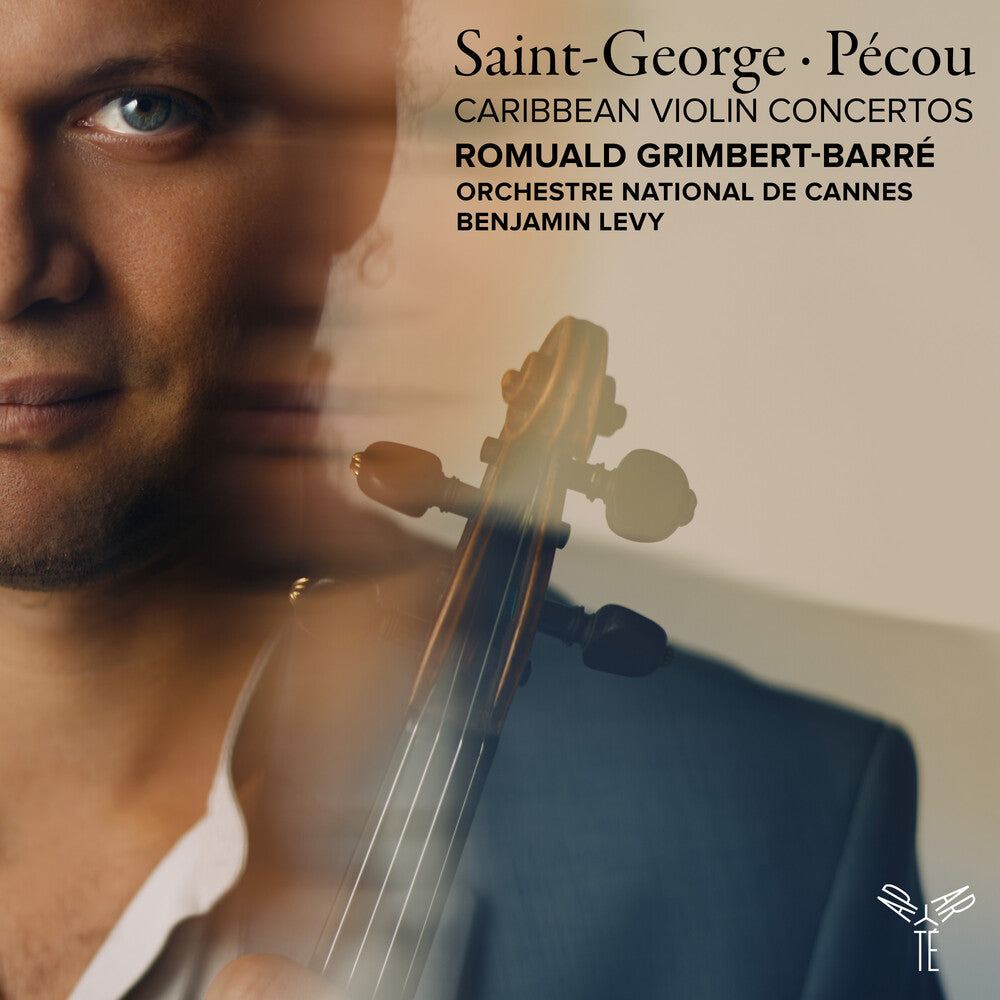 Pre-Order: Grimbert-Romuald Barre - Saint-George & Pecou: Violin Concertos [CD]