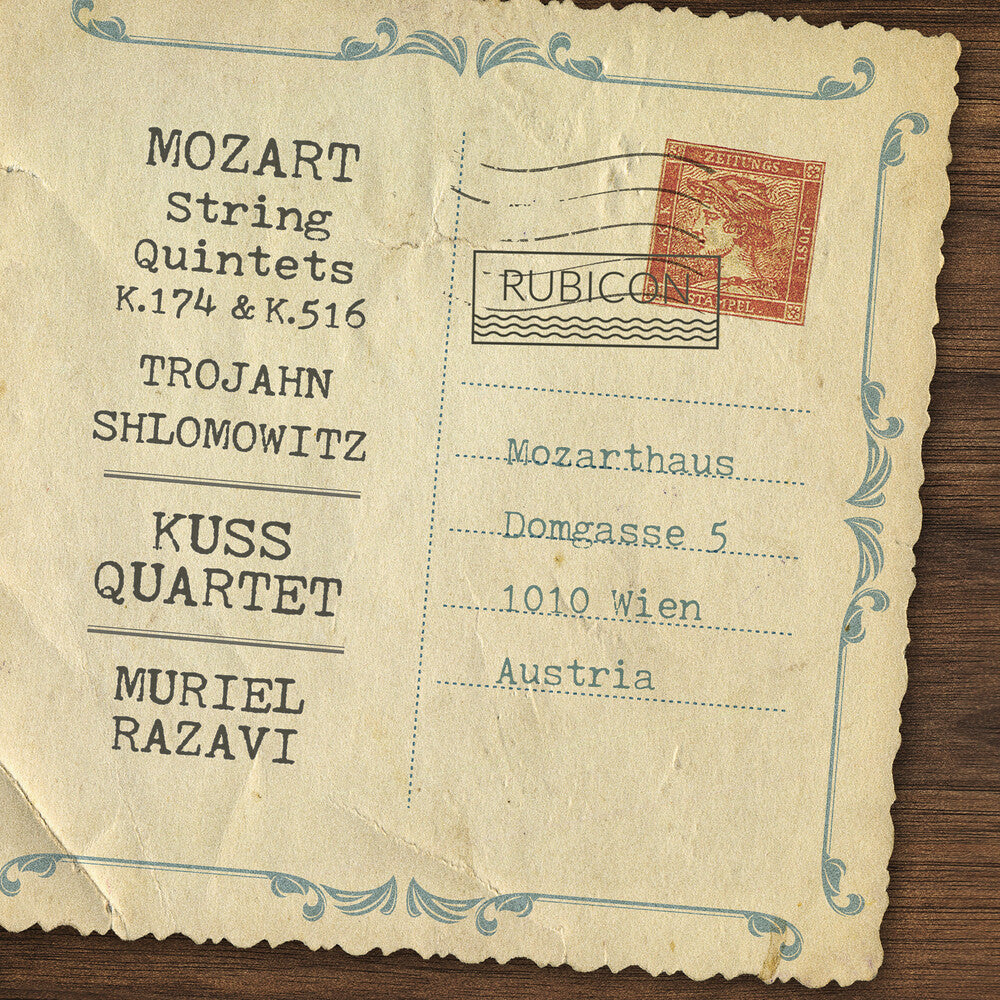 Pre-Order: Kuss Quartet - Mozart: String Quintets K.174 & K.516 [CD]