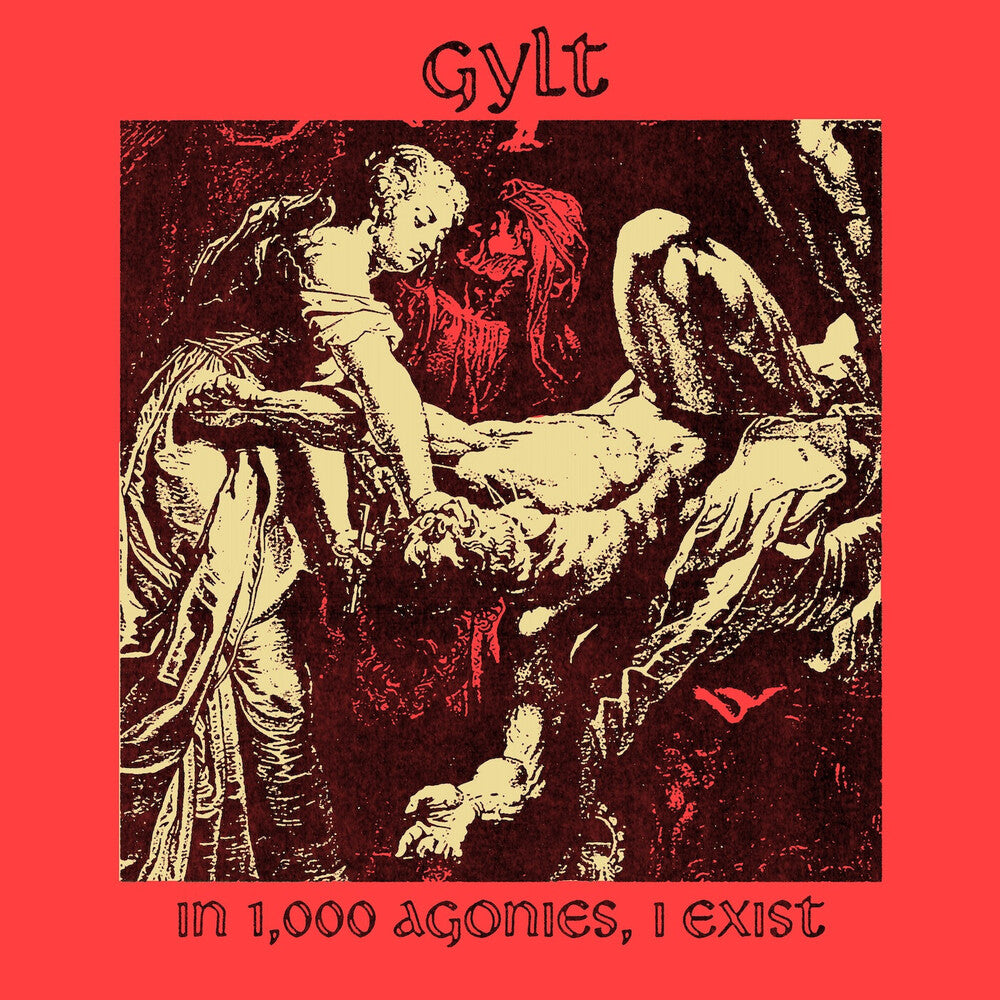 Pre-Order: Gylt - In 1000 Agonies I Exist - Transparent Red (Blk) [7" Vinyl]