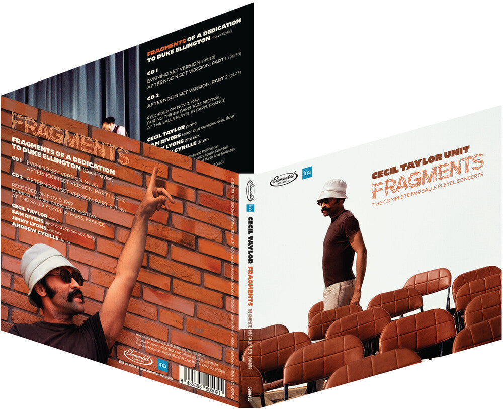 Pre-Order: Cecil Taylor  Unit - Fragments: Complete 1969 Salle Pleyel Concerts [CD]