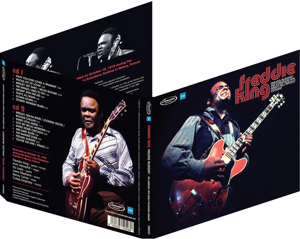 Pre-Order: Freddie King - Feeling Alright: Complete 1975 Concert [Digipak]