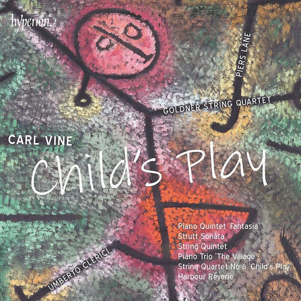 Pre-Order: Goldner String / Piers Lane - Vine: Child's Play, Piano Quintet & Other Chamber [CD]