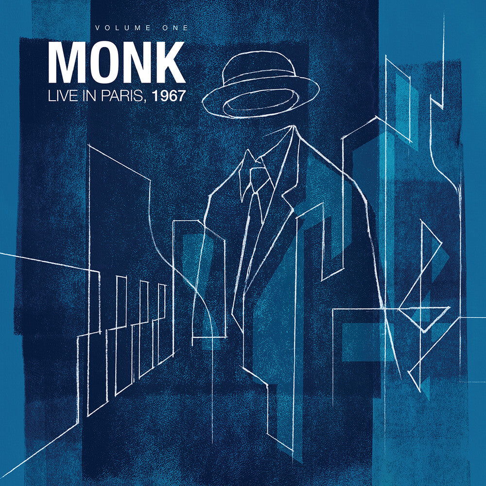 Pre-Order: Thelonious Monk - Monk Live In Paris, 1967, Volume One [Blue 180 Gram]