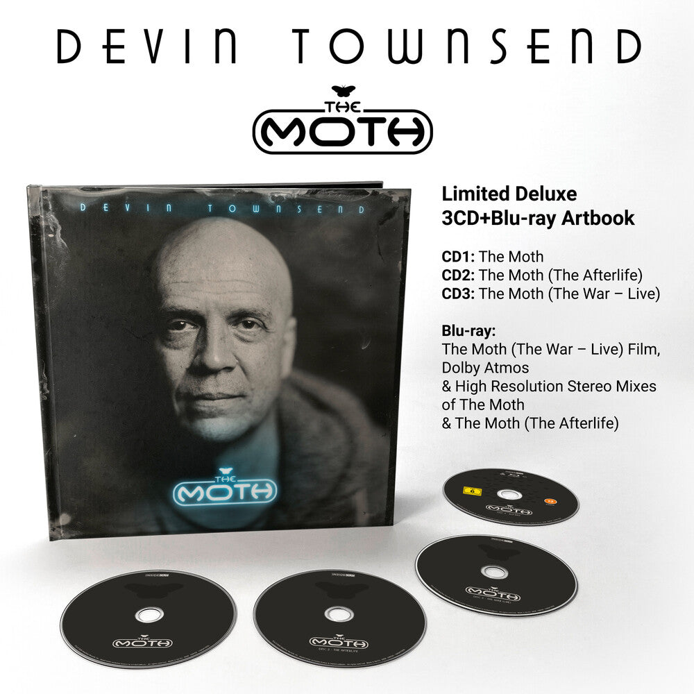 Pre-Order: Devin Townsend - The Moth [3CD + 1 Blu-ray]