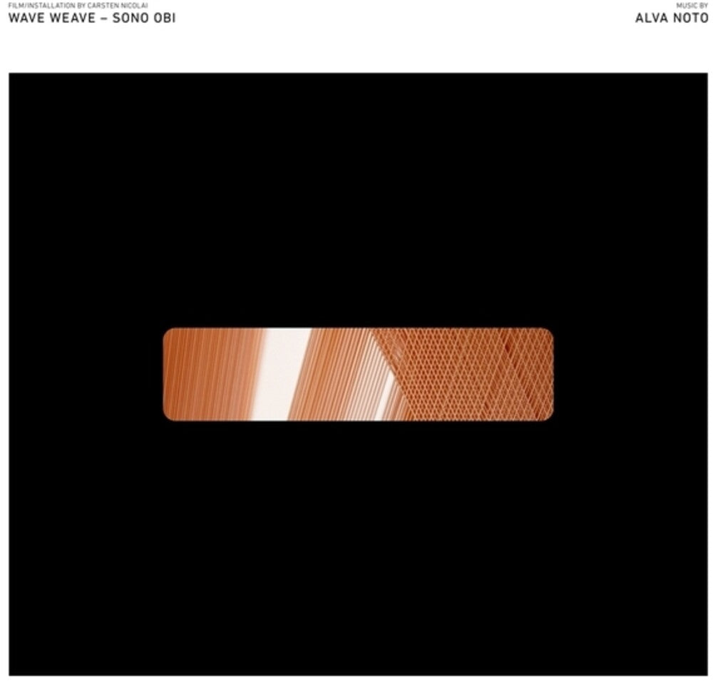 Pre-Order: Alva Noto - Wave Weave - Sono Obi (Pict) [LP]