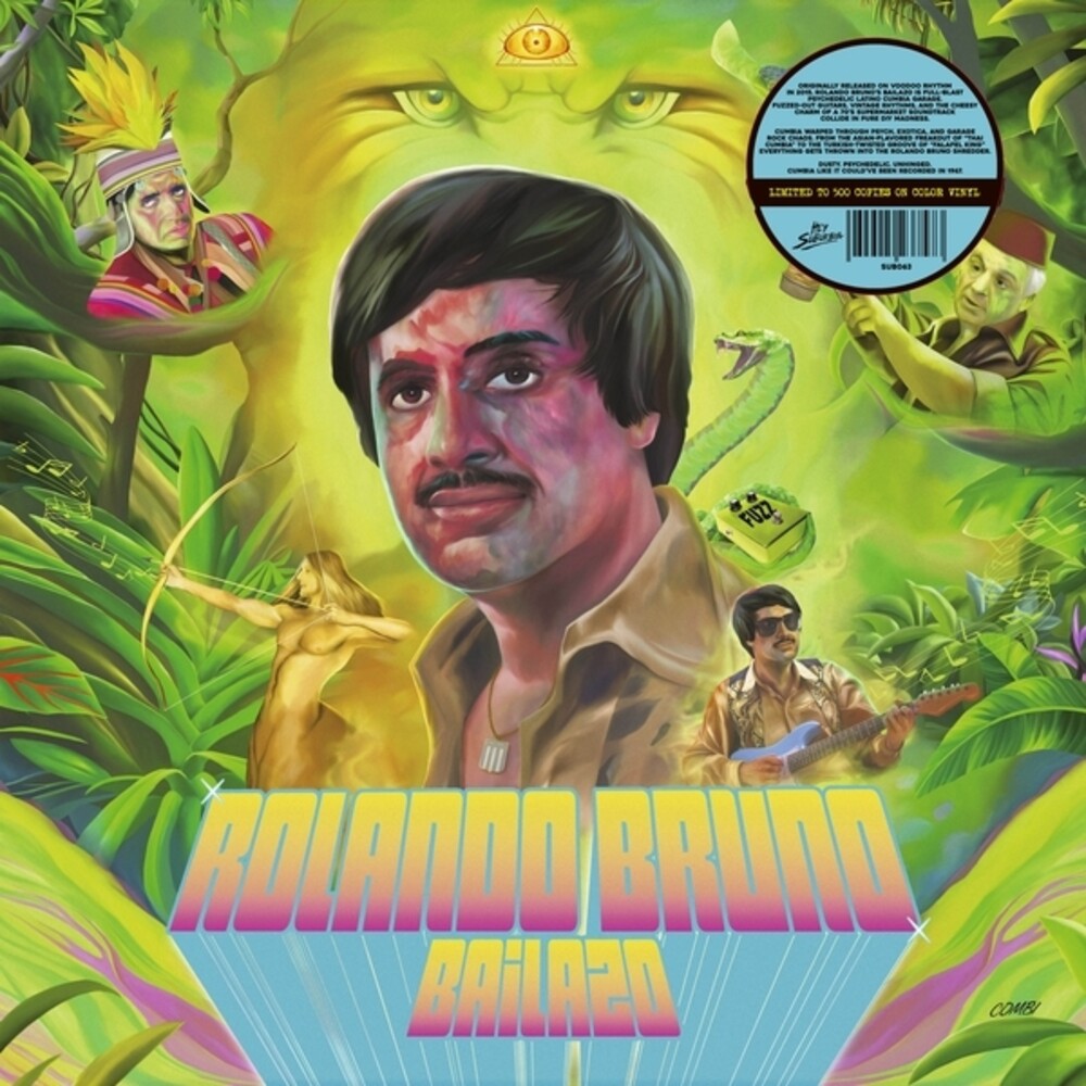 Pre-Order: Rolando Bruno - Bailazo [Colored Vinyl]