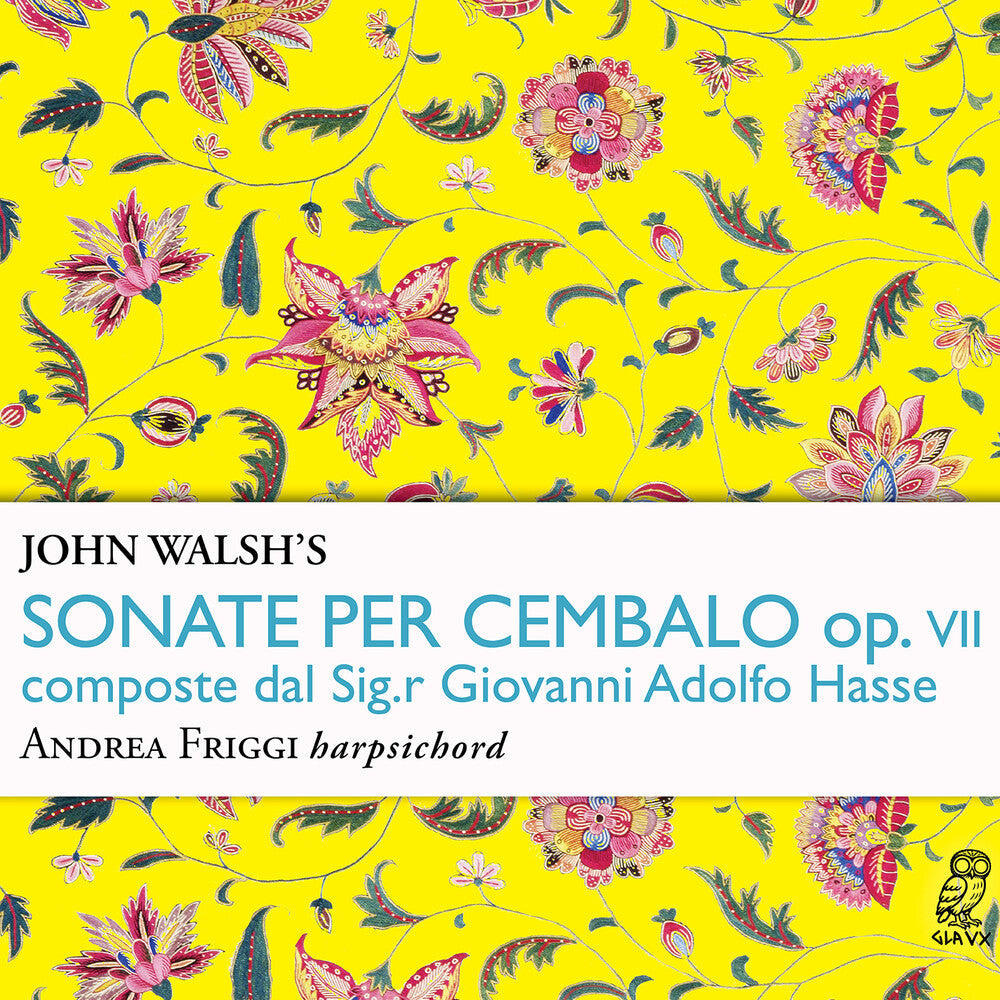 Pre-Order: Andrea Friggi - John Walsh's Sonate Per Cembalo Op. 7 Composte [CD]