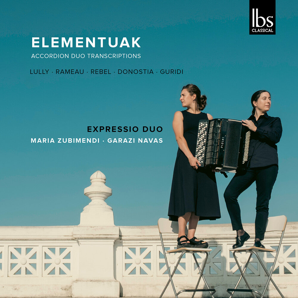 Pre-Order: Expressio Duo - Elementuak - Accordion Duo Transcriptions [CD]