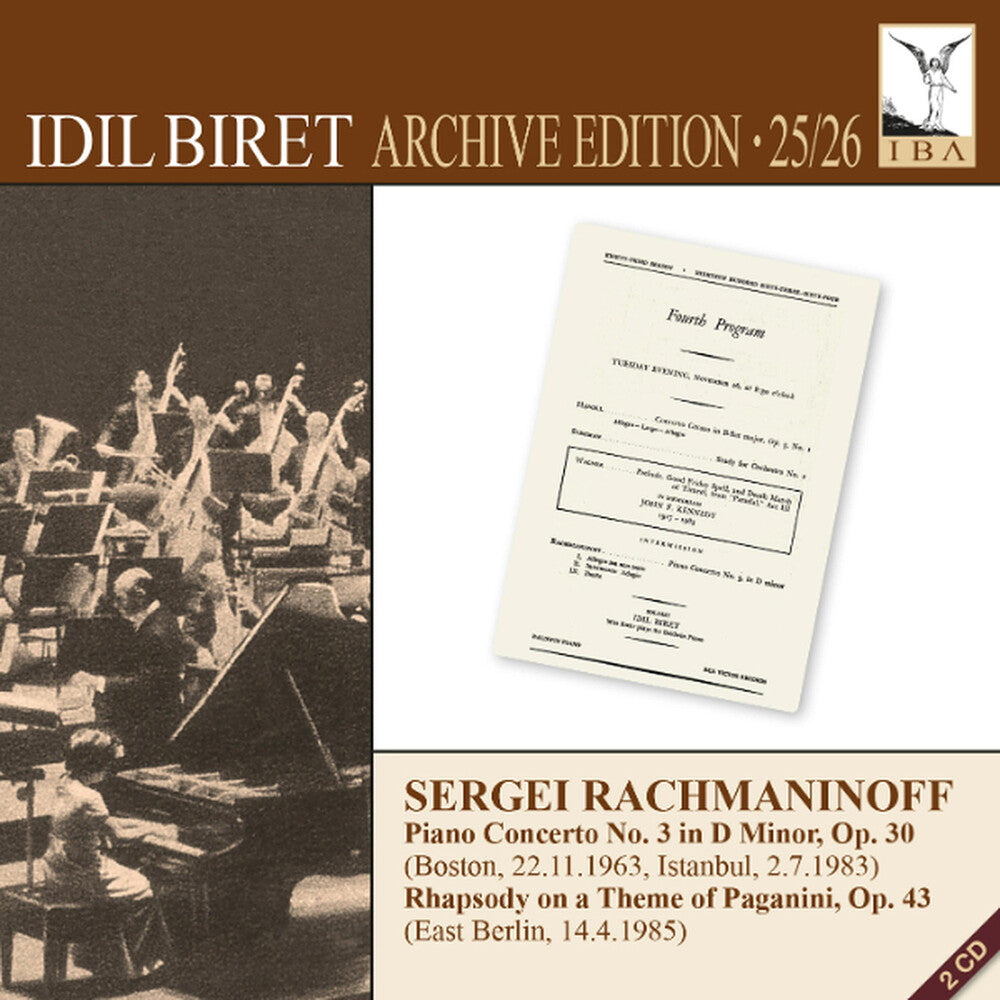 Pre-Order: Idil Biret - Rachmaninoff: Pno Concerto No. 3 & Rhapsody On A [CD]