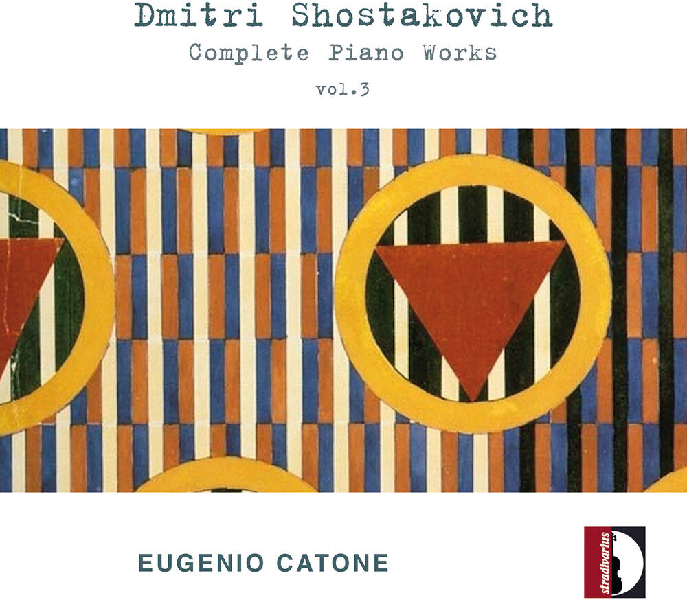Pre-Order: Eugenio Catone - Dmitri Shostakovich: Complete Pno Works Vol. 3 [CD]