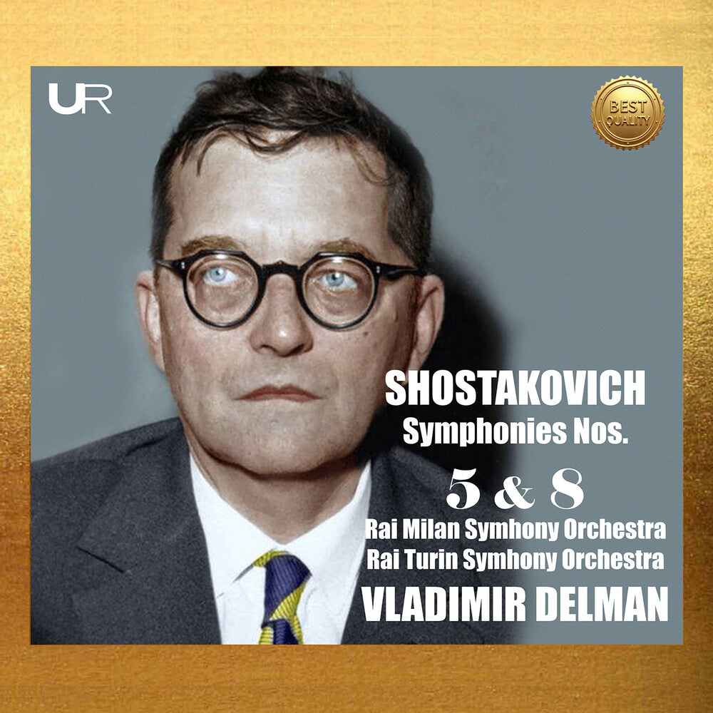 Pre-Order: Vladimir Delman - Shostakovich: Syms Nos. 5 & 8 [CD]