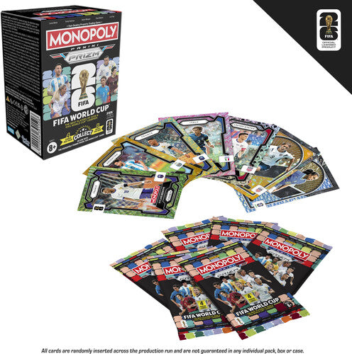 Monopoly Panini Prizm - Fifa World Cup Game Tradin - Monopoly Panini Prizm - Fifa World Cup Game Tradin - Collectibles