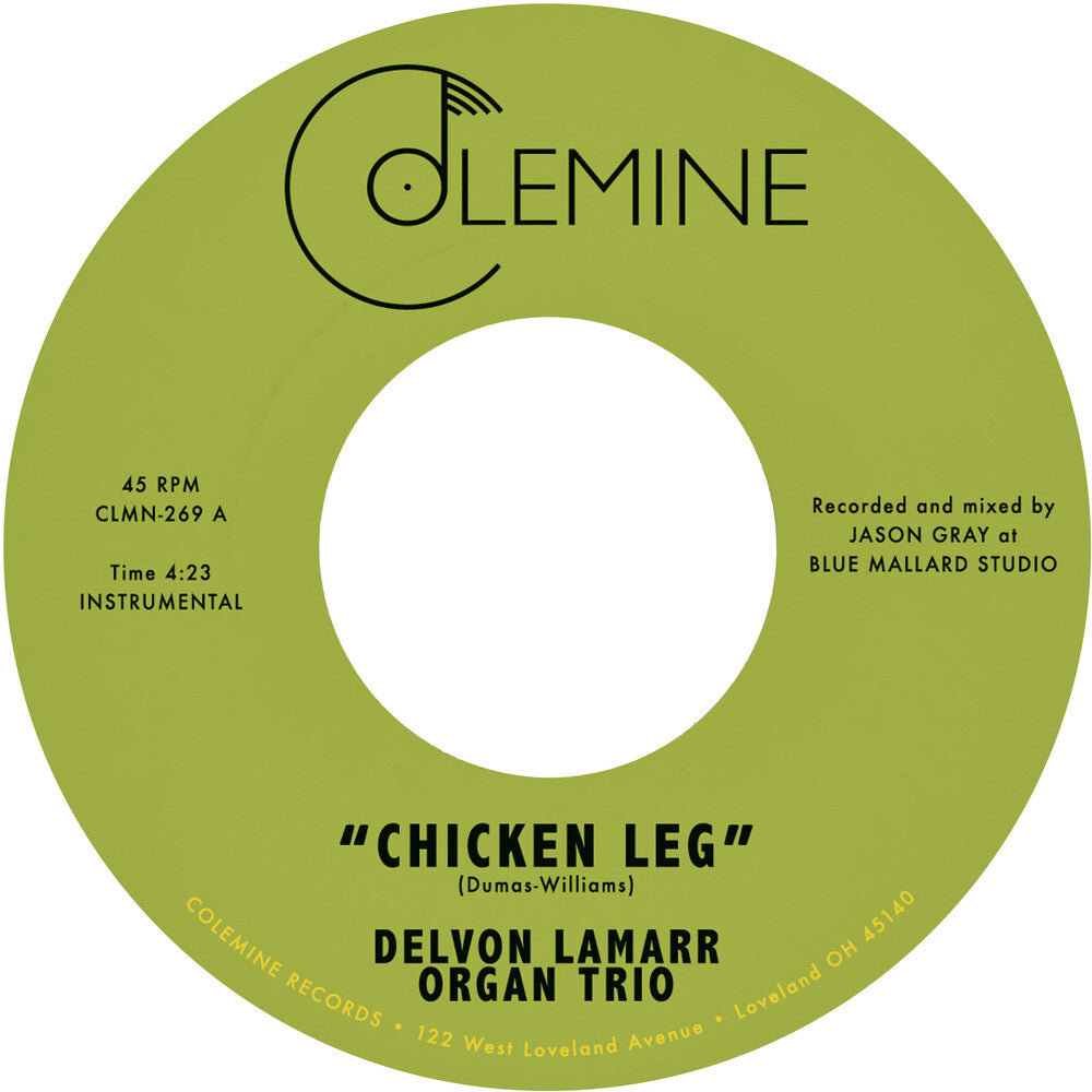 Pre-Order: Delvon Lamarr  Lamarr Organ - Chicken Leg / If I Could [7" Vinyl]