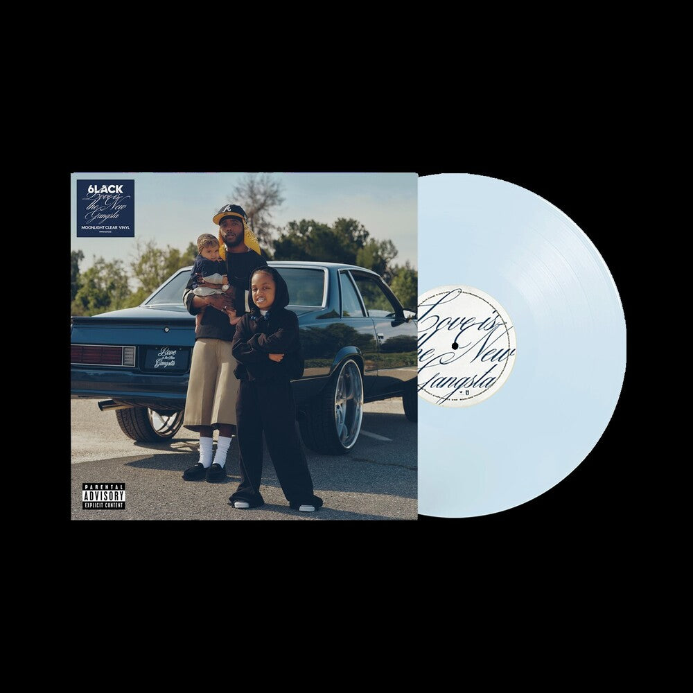 Pre-Order: 6lack - Love is the New Gangsta [Moonlight Clear Vinyl with Alternate Cover]
