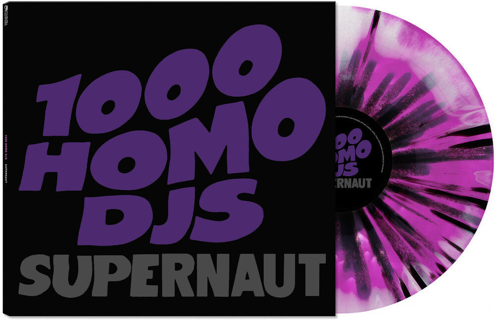 Pre-Order: 1000 Homo DJs - Supernaut [MAGENTA/BLACK/WHITE HAZE/SPLATTER]