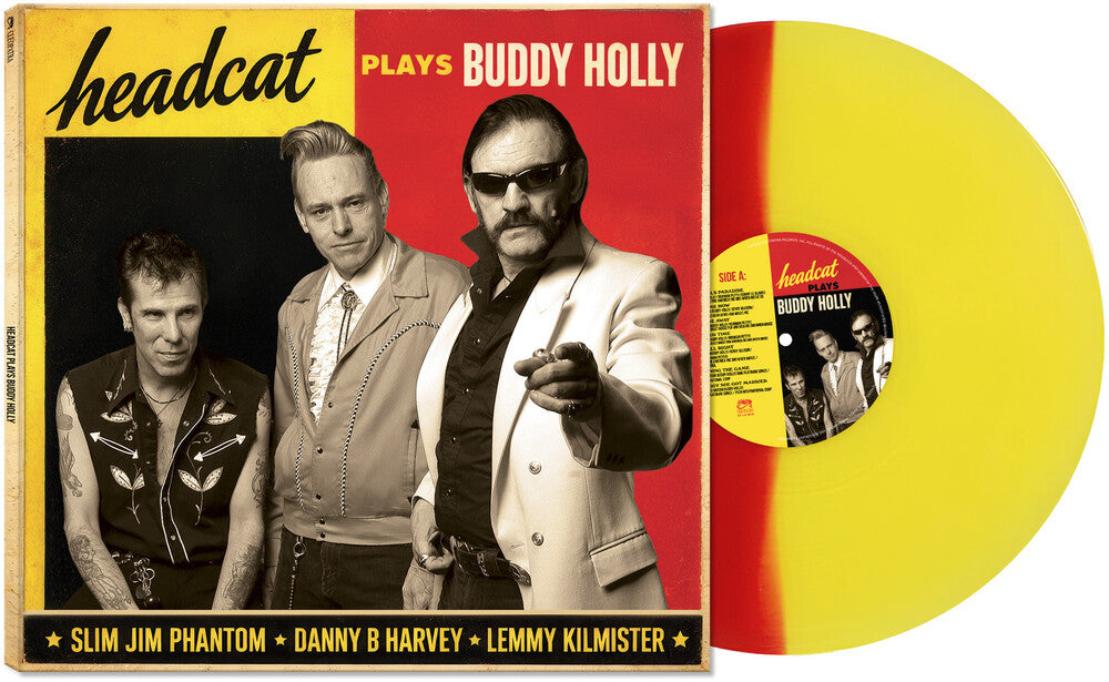 Pre-Order: The Head Cat - Sings Buddy Holly [Red/Yellow Split]