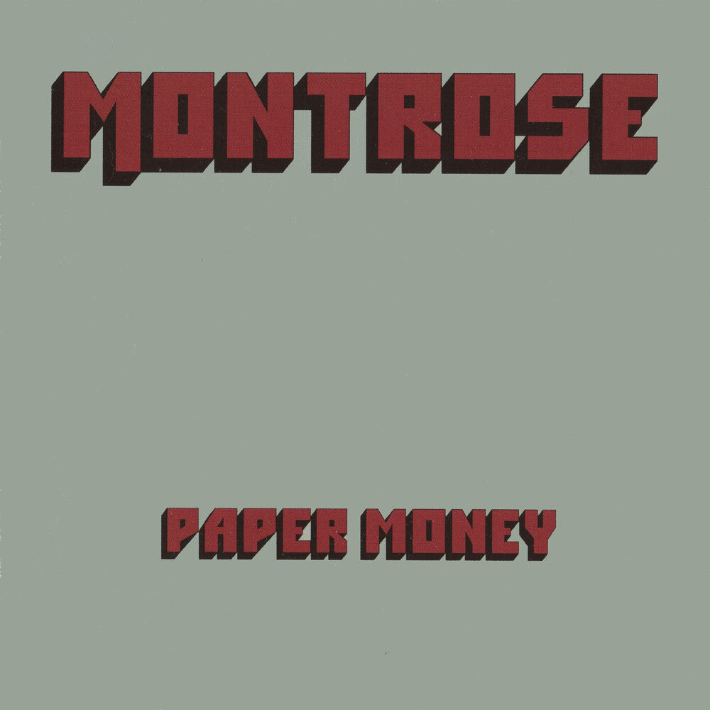 Pre-Order: Montrose - Paper Money Featuring Sammy Hagar [Clear Vinyl] (Red)