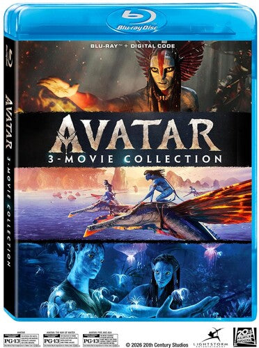 Avatar: Fire & Ash / Avatar: Way Of Water / Avatar - Avatar: Fire & Ash / Avatar: Way Of Water / Avatar - Blu-ray
