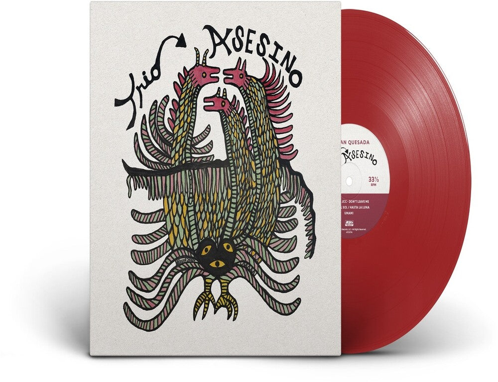 Pre-Order: Adrian Quesada - Trio Asesino [Colored Vinyl] (Red)